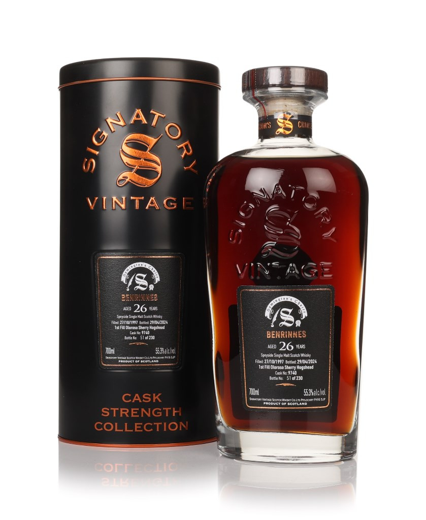Benrinnes 26 Year Old 1997 (cask 9740) - Cask Strength Collection (Signatory) 70cl