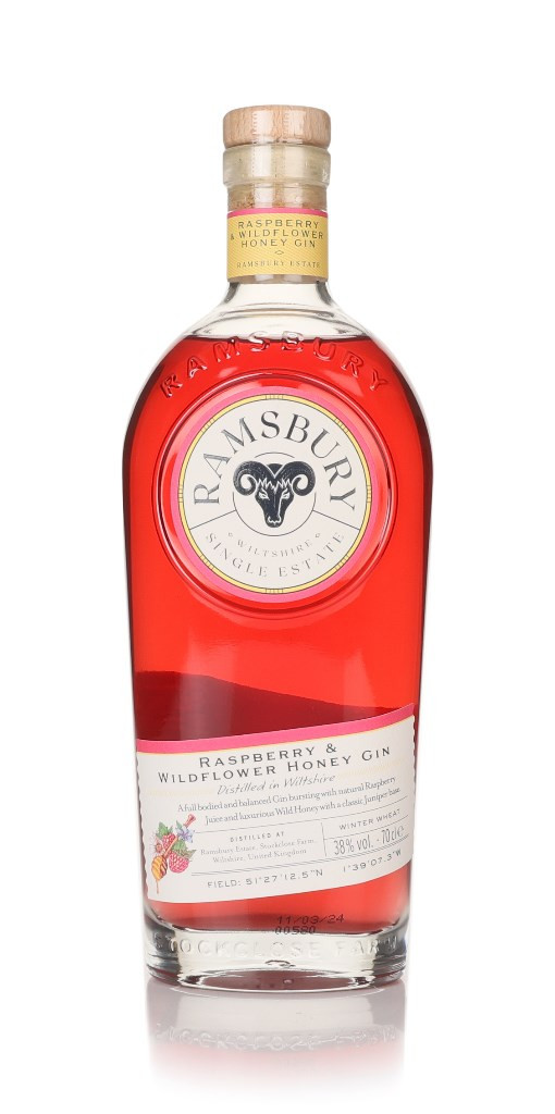 Ramsbury Raspberry & Wildflower Honey Gin