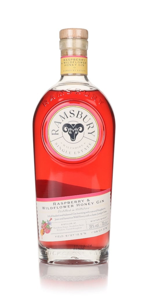 Ramsbury Raspberry & Wildflower Honey Gin