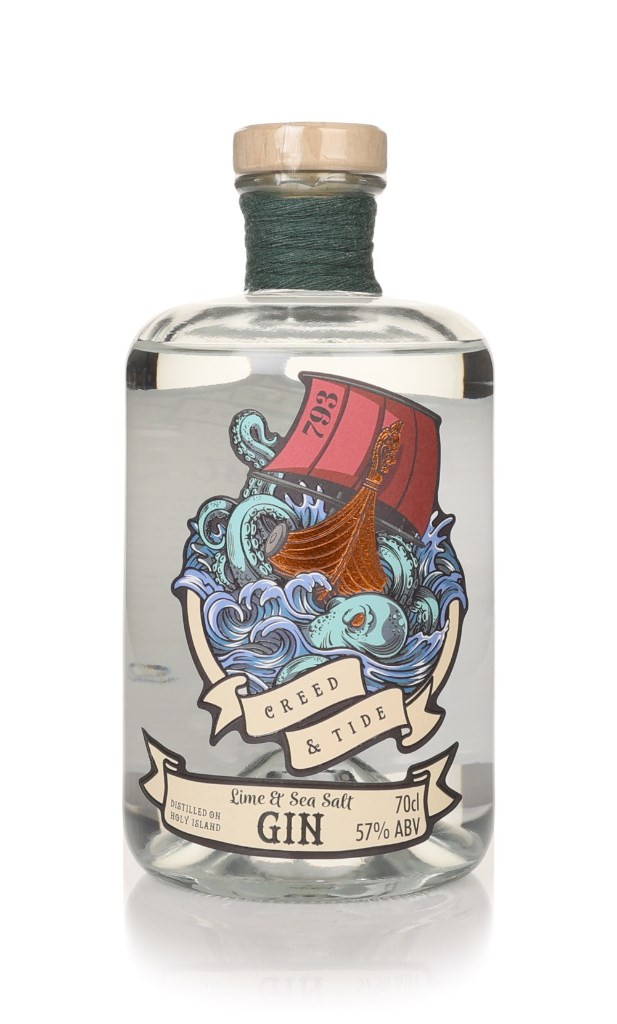Creed & Tide Gin - Lime & Sea Salt