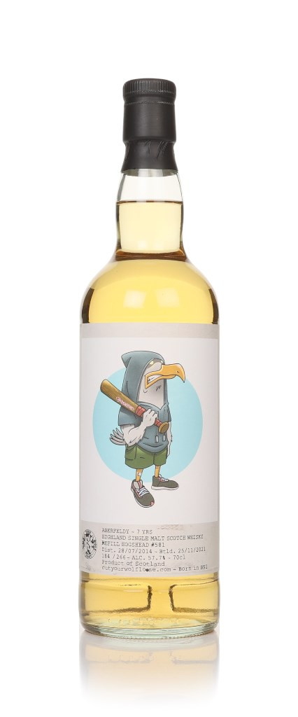 Aberfeldy 7 Year Old 2014 (cask 581) - Cut Your Wolf Loose 70cl