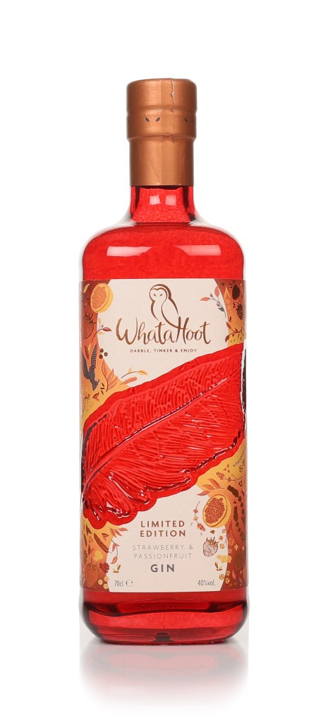 WhataHoot Stawberry & Passionfruit Gin 70cl | Master Of Malt