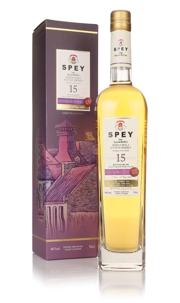 SPEY 15 Year Old 2008 (cask 3135) - Spirit of Speyside Whisky Festival 2024 Limited Edition 70cl