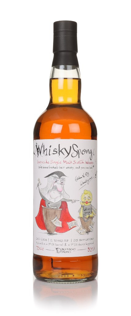 Glenlitigious 12 Year Old 2012 - Whisky Sponge Edition No.93 (Decadent Drinks) 70cl