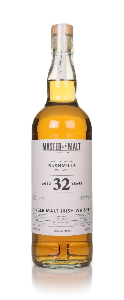 Bushmills 32 Year Old 1991 Single Cask (Master of Malt) 70cl