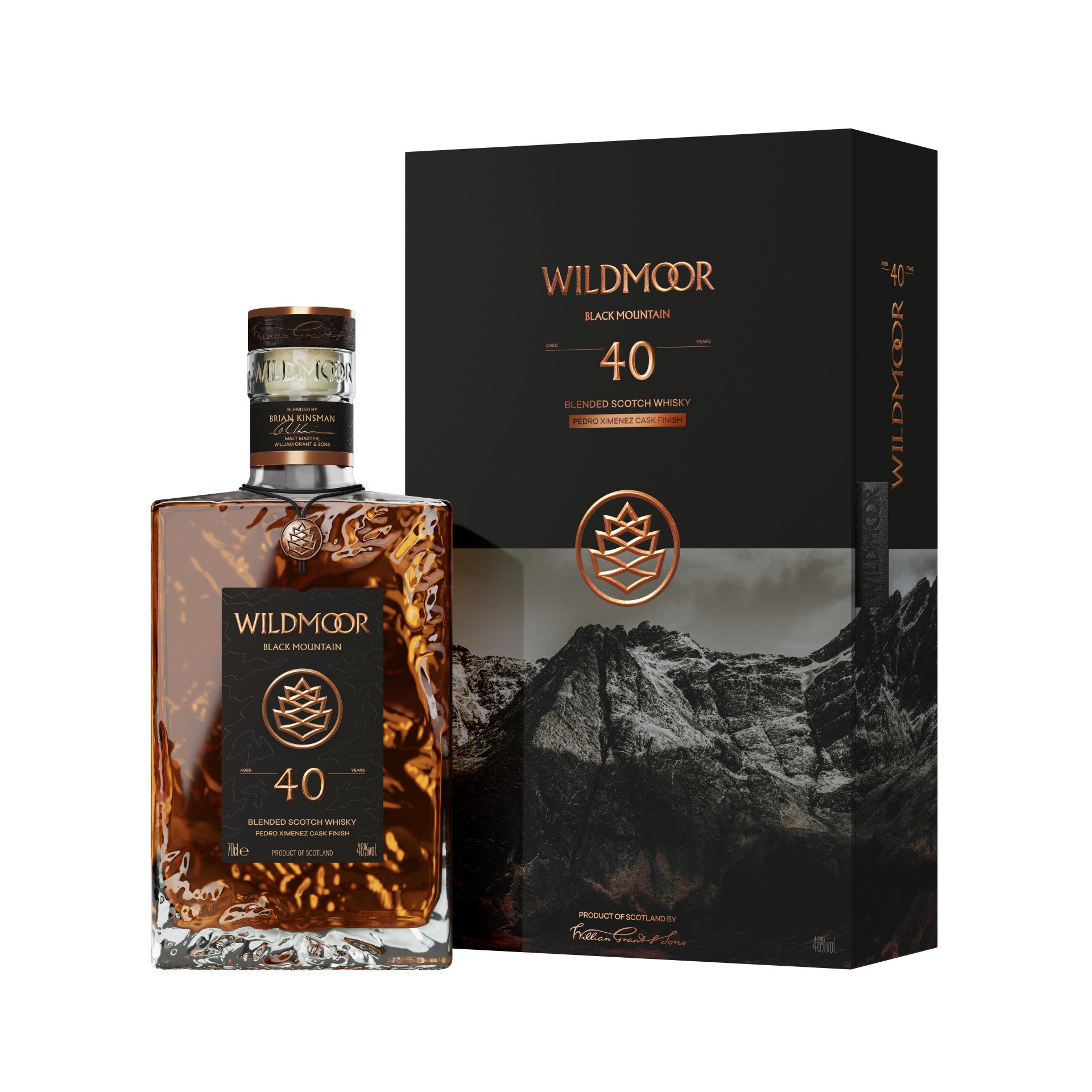 Wildmoor 40 Year Old Black Mountain 70cl