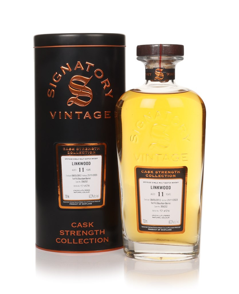 Linkwood 11 Year Old 2012 (cask 306252) - Cask Strength Collection (Signatory) 70cl