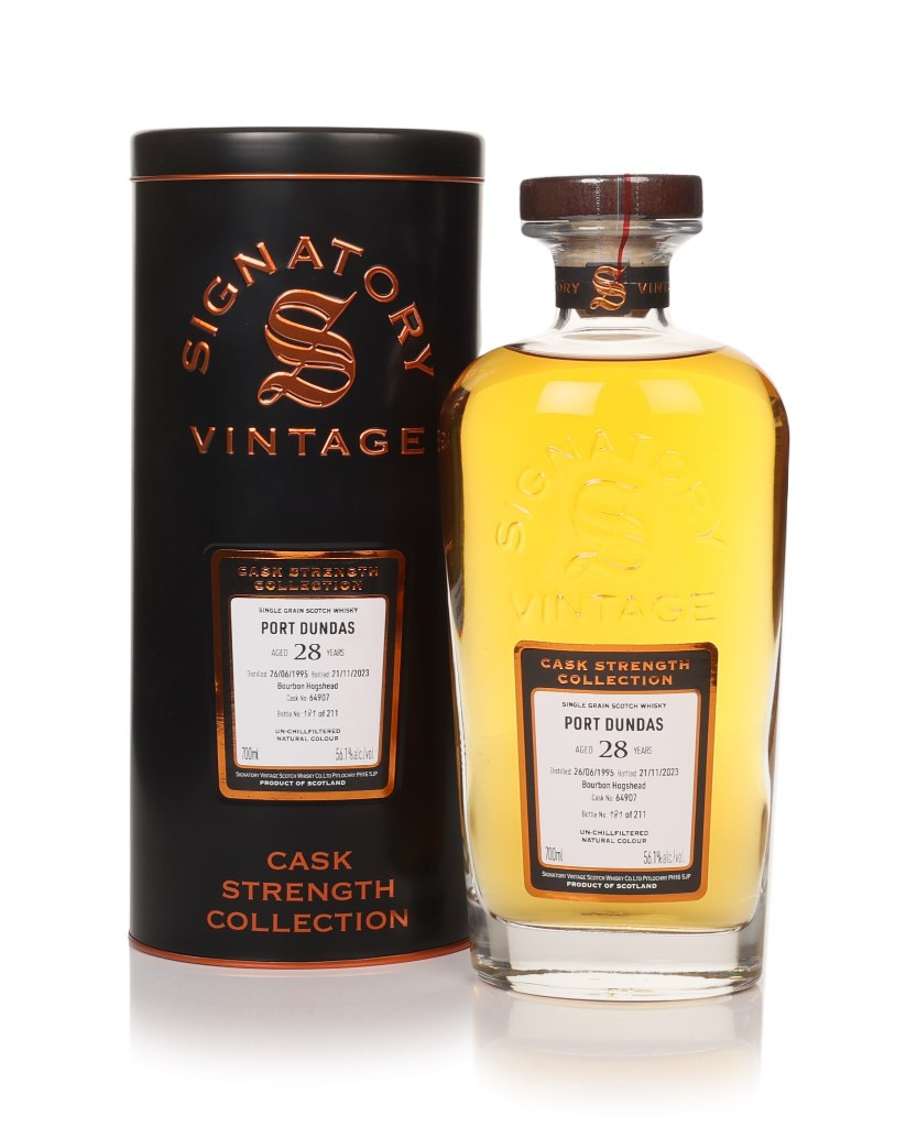 Port Dundas 28 Year Old 1995 (cask 64907) - Cask Strength Collection (Signatory) 70cl