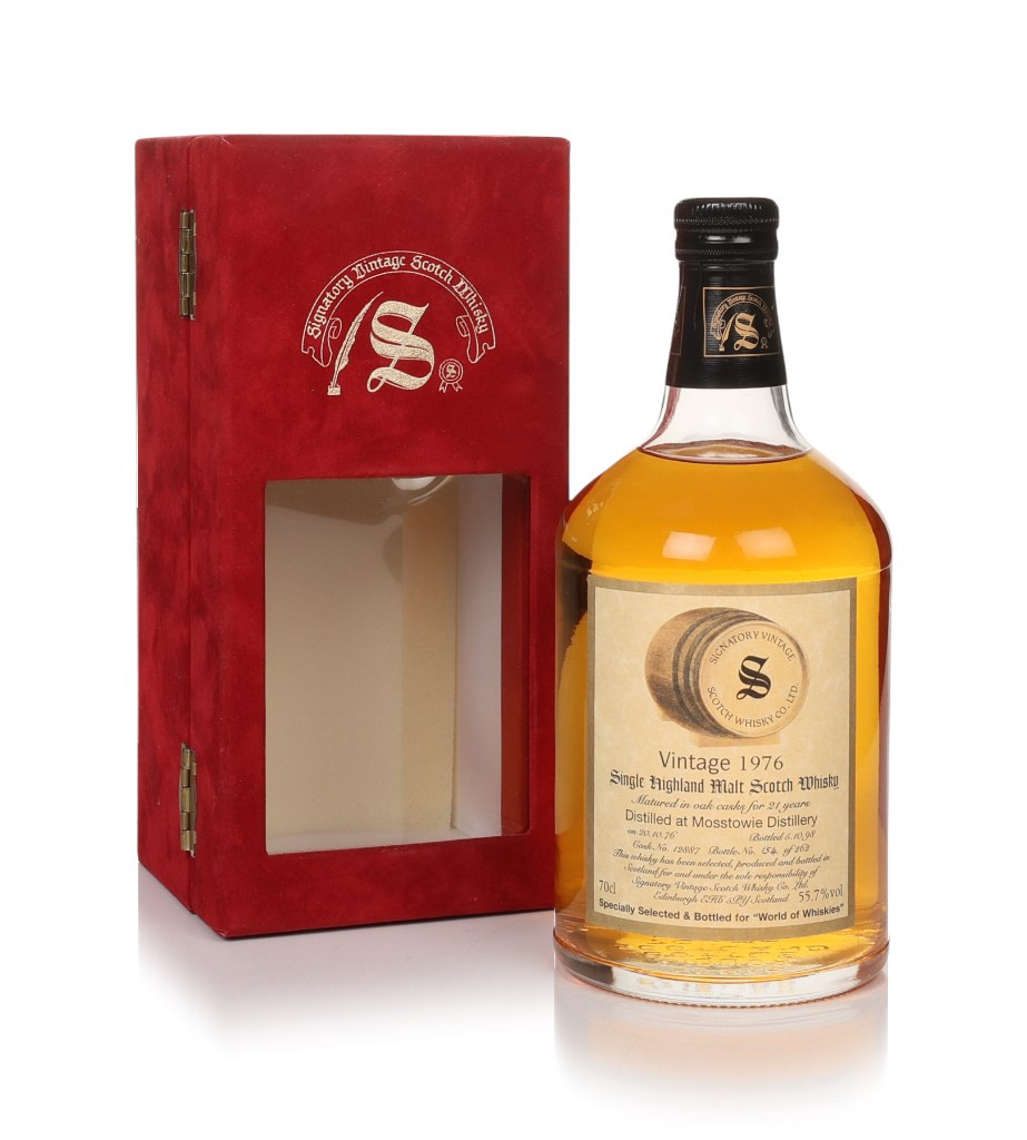 Mosstowie 21 Year Old 1976 (cask 12887) - Signatory Vintage 70cl