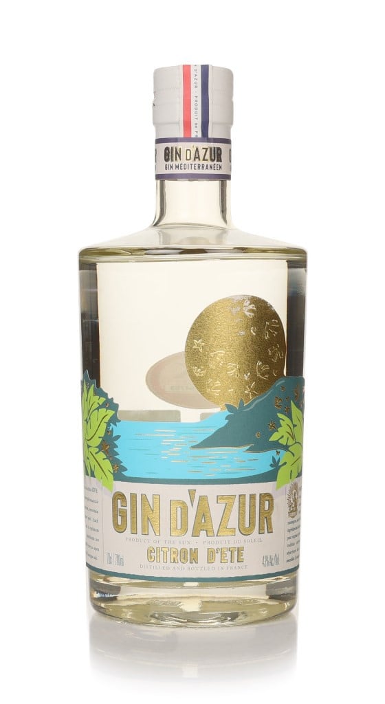 Gin d’Azur Citron d’Ete 70cl