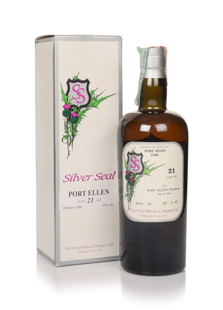 Port Ellen 21 Year Old 1980 - Silver Seal 70cl