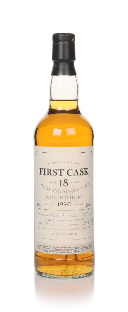 Ben Nevis 18 Year Old 1990 (cask 1501) - First Cask 70cl