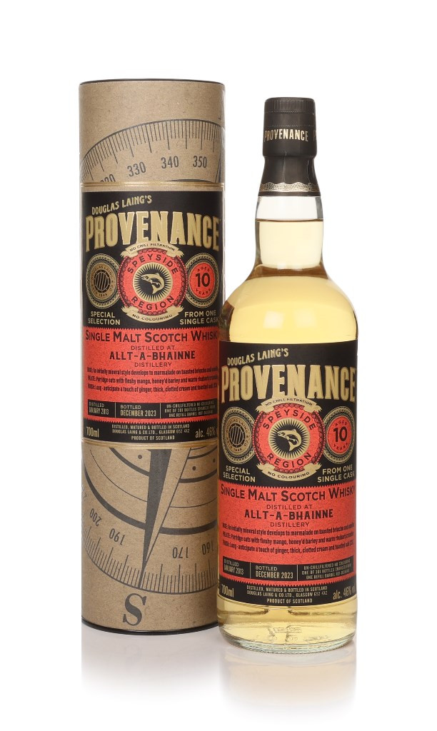 Allt-a-Bhainne 10 Year Old 2013 (cask 18440) - Provenance (Douglas Laing) 70cl