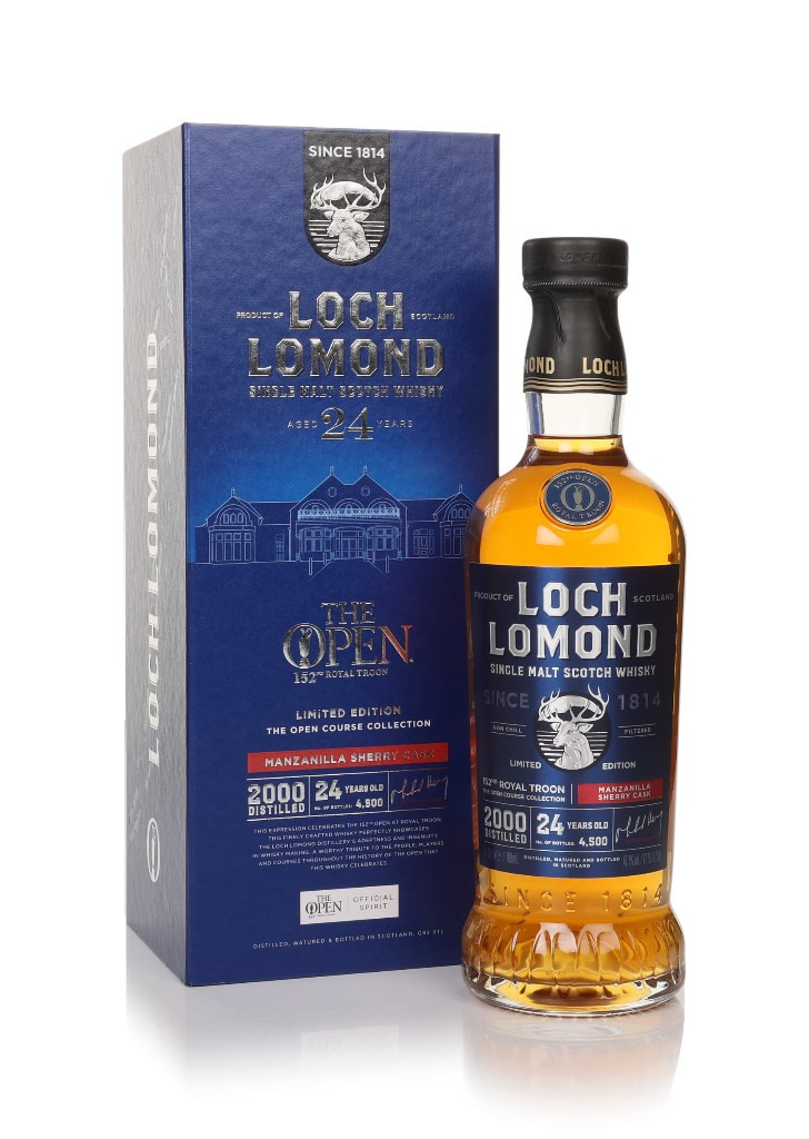 Loch Lomond 24 Year Old 2000 Open Course Collection - 152nd Royal Troon 2024 70cl