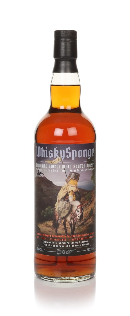 Edradour 12 Year Old 2011 - Whisky Sponge Exclusive Edition No.8 (Decadent Drinks) 70cl