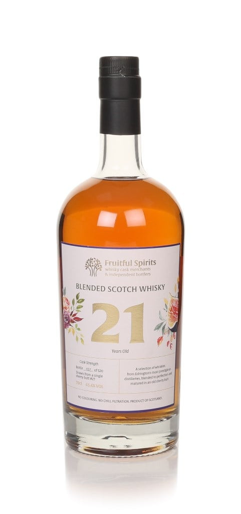 Blended Whisky 21 Year Old (cask 27) - Fruitful Spirits 70cl