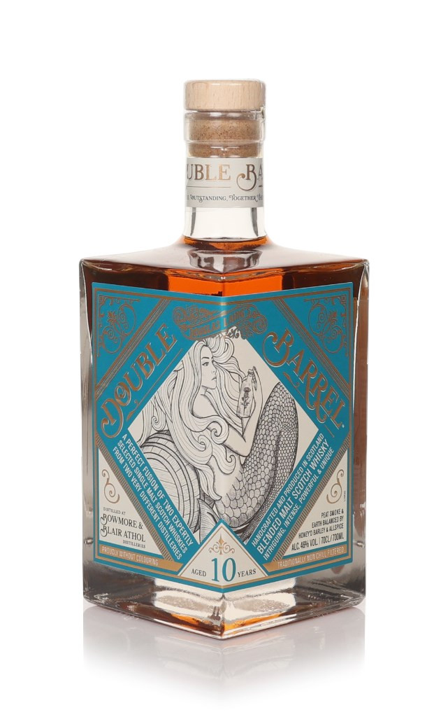 Bowmore & Blair Athol 10 Year Old - Double Barrel (Douglas Laing) 70cl