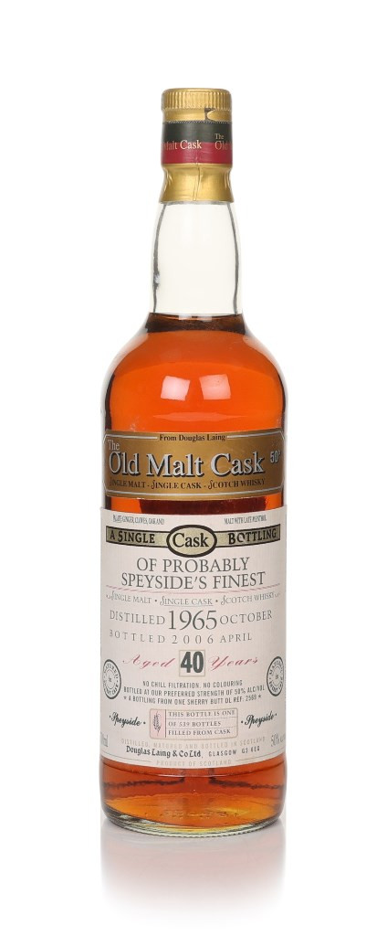 Probably Speyside's Finest Distillery 40 Year Old 1965 (cask 2569) - Old Malt Cask (Douglas Laing) 70cl
