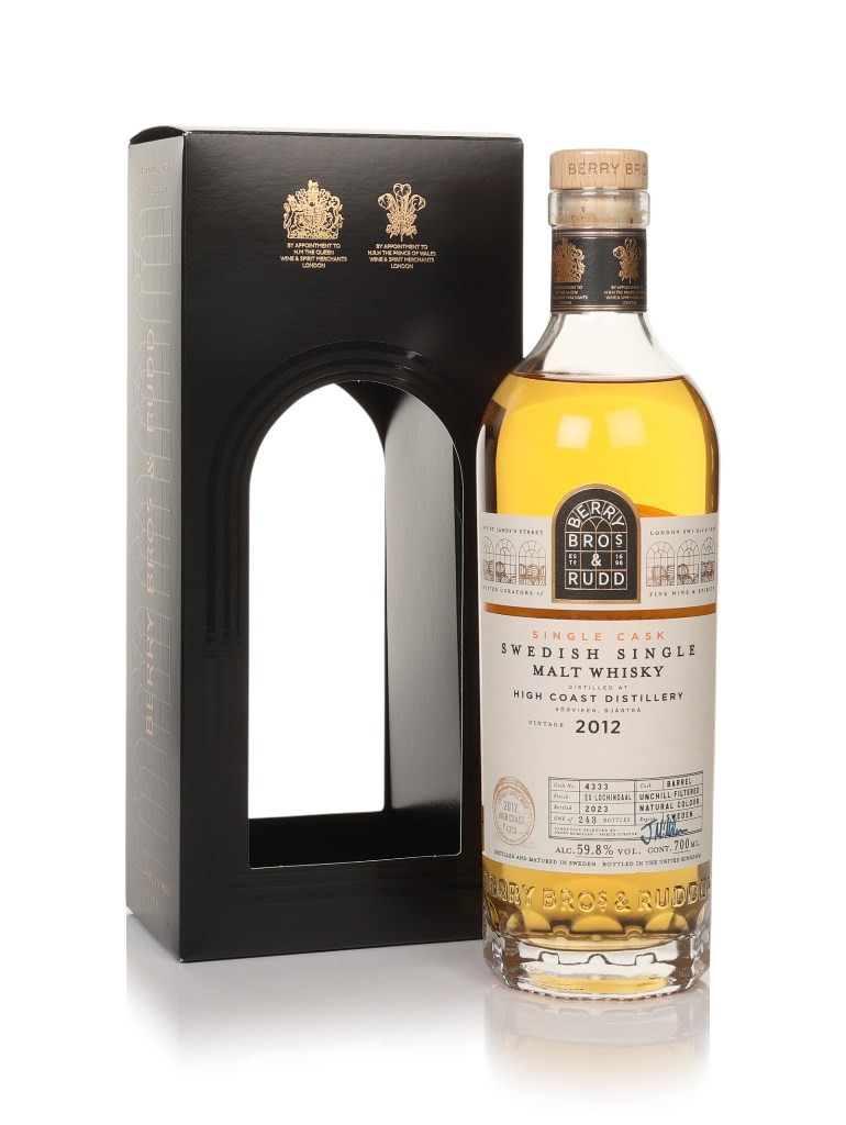 High Coast 2012 (bottled 2023) (cask 4333) - Berry Bros. & Rudd 70cl