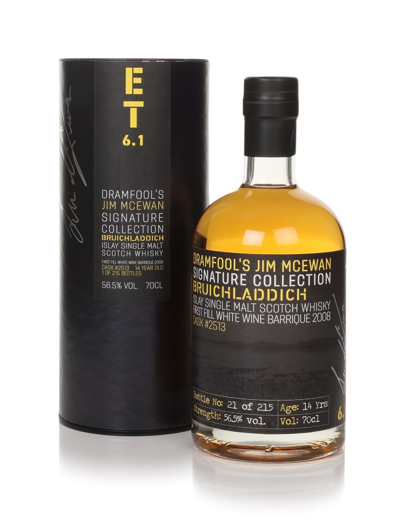 Bruichladdich 6.1 14 Year Old 2008 - Jim McEwan Signature Collection (Dramfool) 70cl