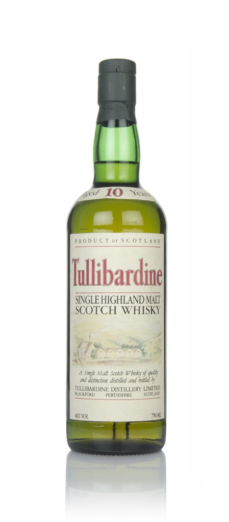 Tullibardine 10 Year Old (without Presentation Box) - 1980s 70cl