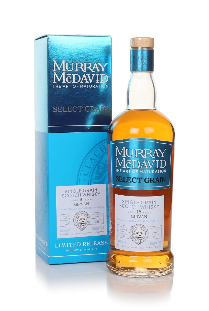 Girvan 16 Year Old 2007 - Select Grain (Murray McDavid) 70cl