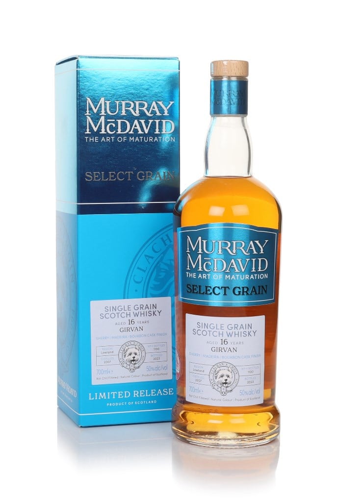Girvan 16 Year Old 2007 - Select Grain (Murray McDavid) 70cl