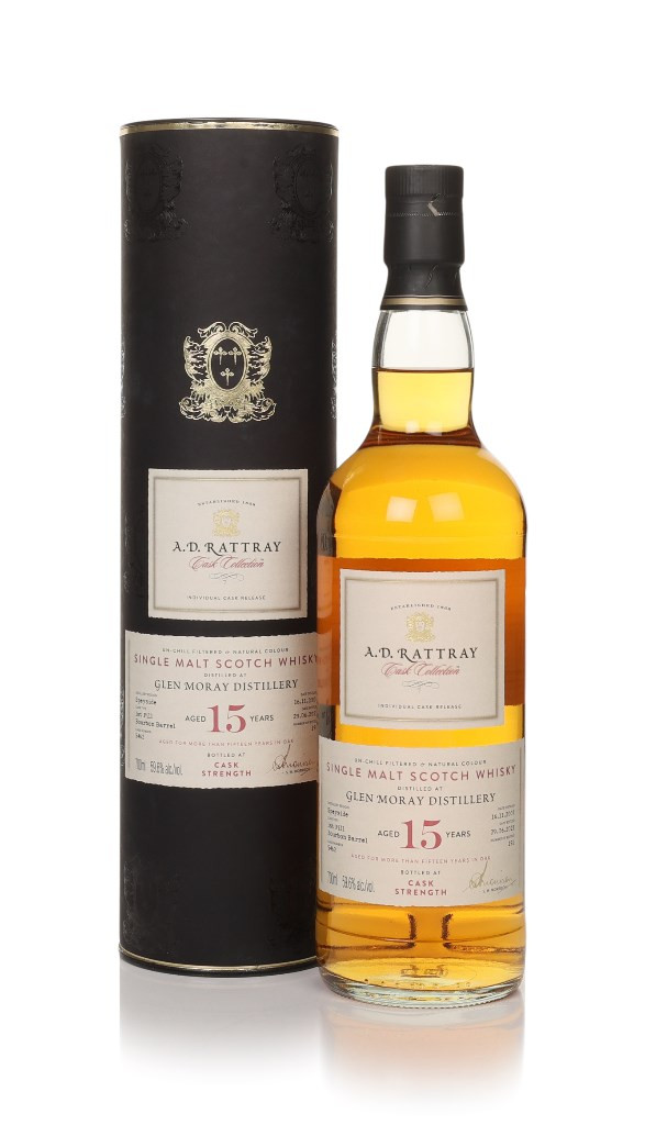 Glen Moray 15 Year Old 2007 (cask 5462) - Cask Collection (A.D. Rattray) 70cl