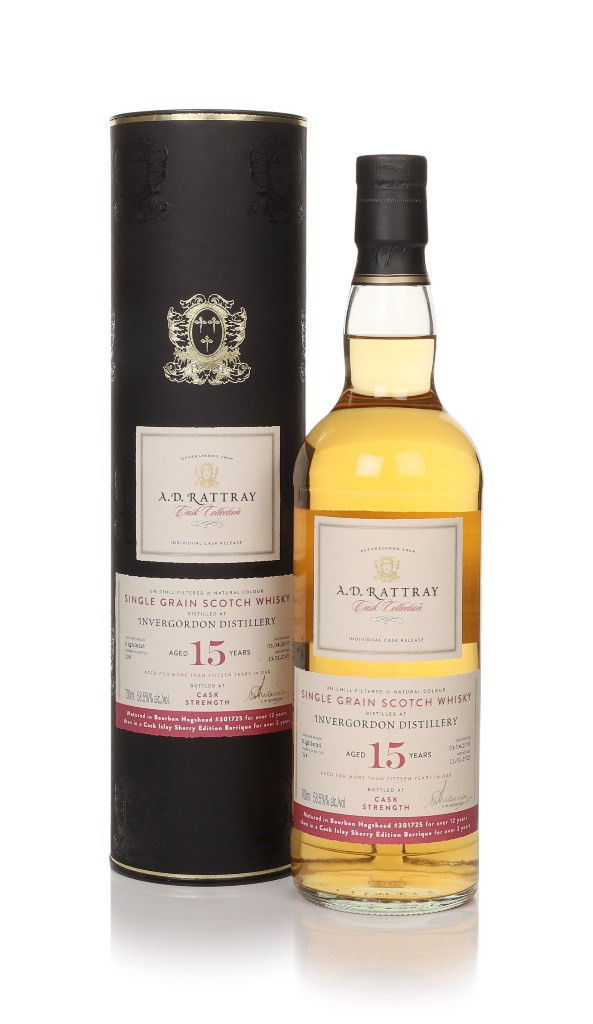 Invergordon 15 Year Old 2007 (cask 301725) - Cask Collection (A.D. Rattray) 70cl