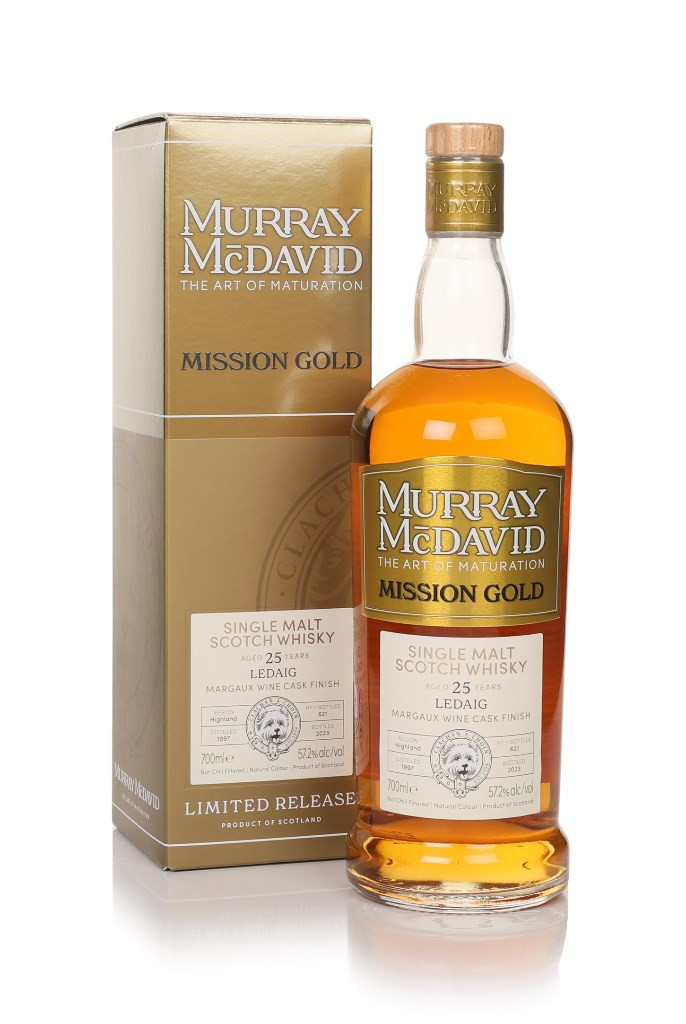 Ledaig 25 Year Old 1997 - Mission Gold (Murray McDavid) 70cl