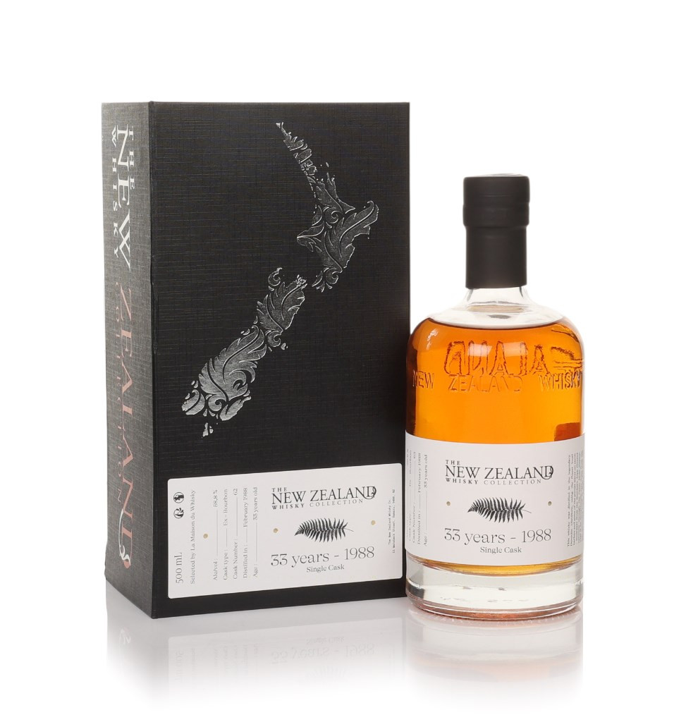 The New Zealand Whisky Collection 33 Year Old 1988 Single Cask 50cl