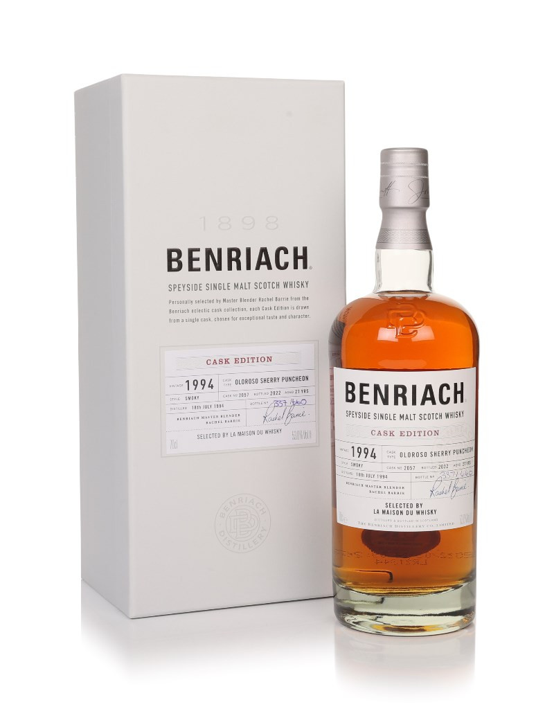 Benriach 27 Year Old 1994 (cask 2057) Cask Edition - Oloroso Sherry Puncheon 70cl