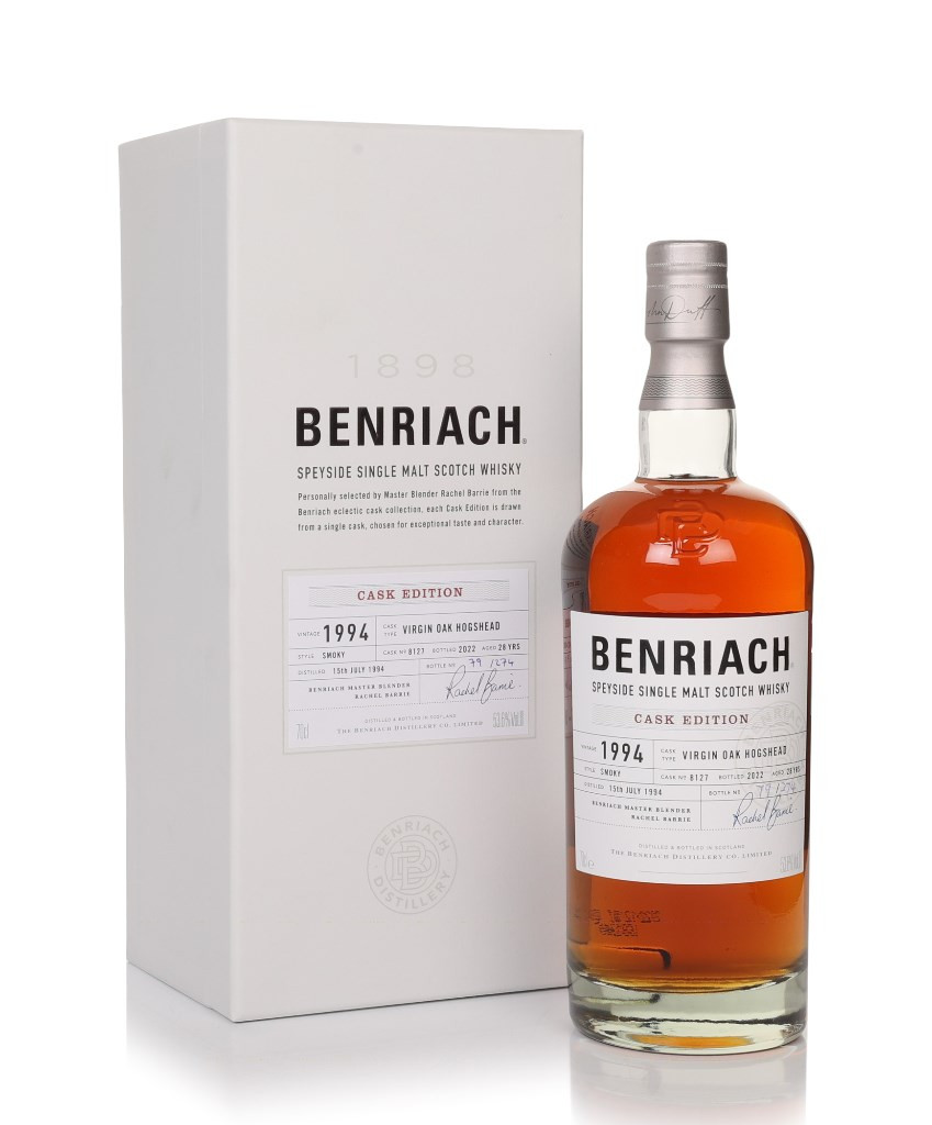 Benriach 28 Year Old 1994 (cask 8127) Cask Edition - Virgin Oak Hogshead 70cl