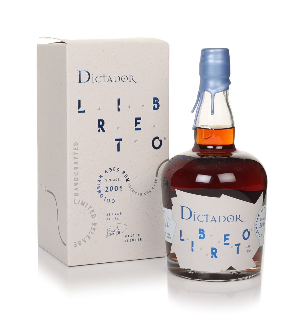 Dictador 21 Year Old 2001 (cask AO-315) Libreto American Oak Cask 70cl
