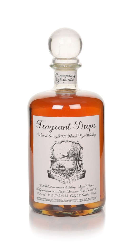 Indiana Rye 5 Year Old 2017 Virgin American Oak (cask 1) - Fragrant Drops (Keeble Cask Company)