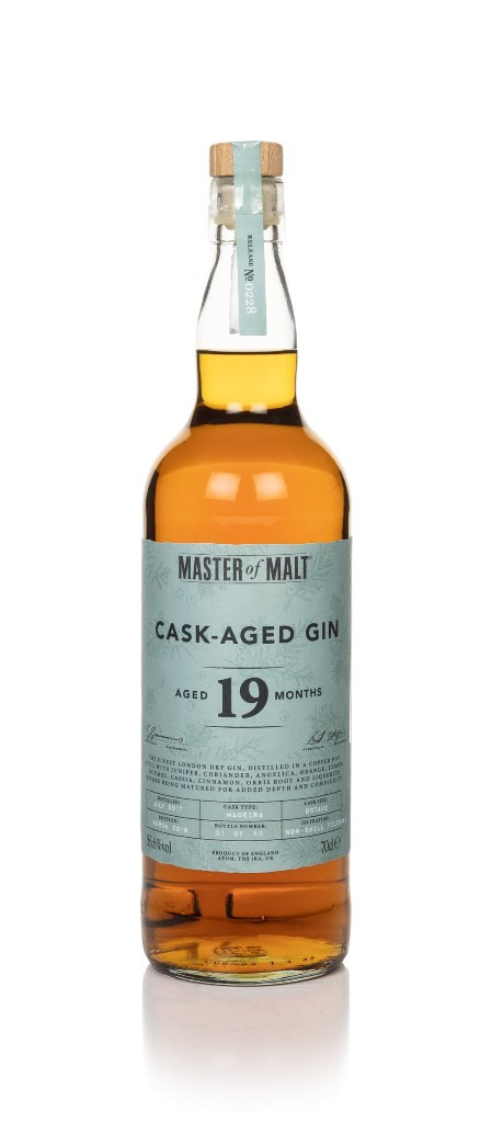 Madeira Cask Aged Gin 19 Month Old 2017 (Master of Malt)