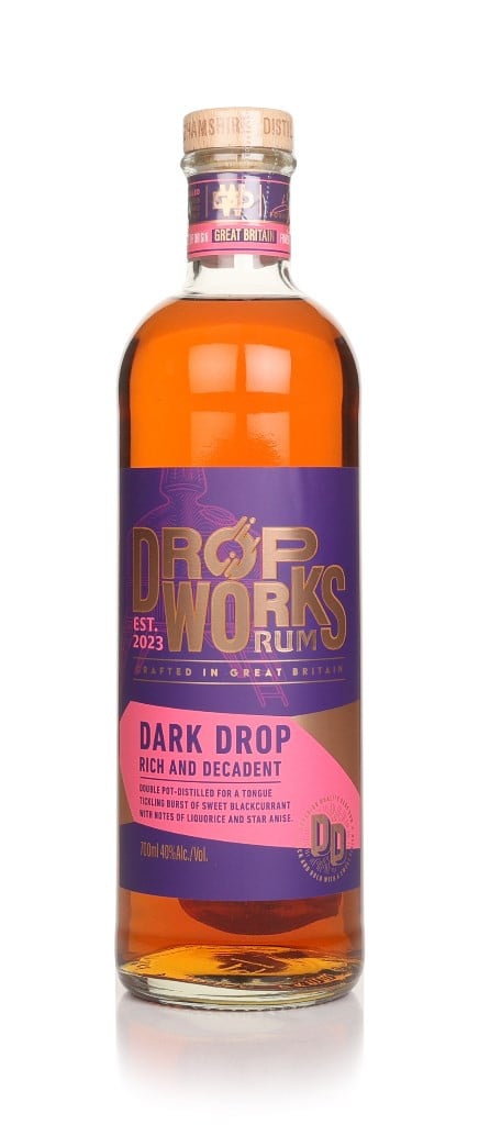 DropWorks Dark Drop Rum 70cl