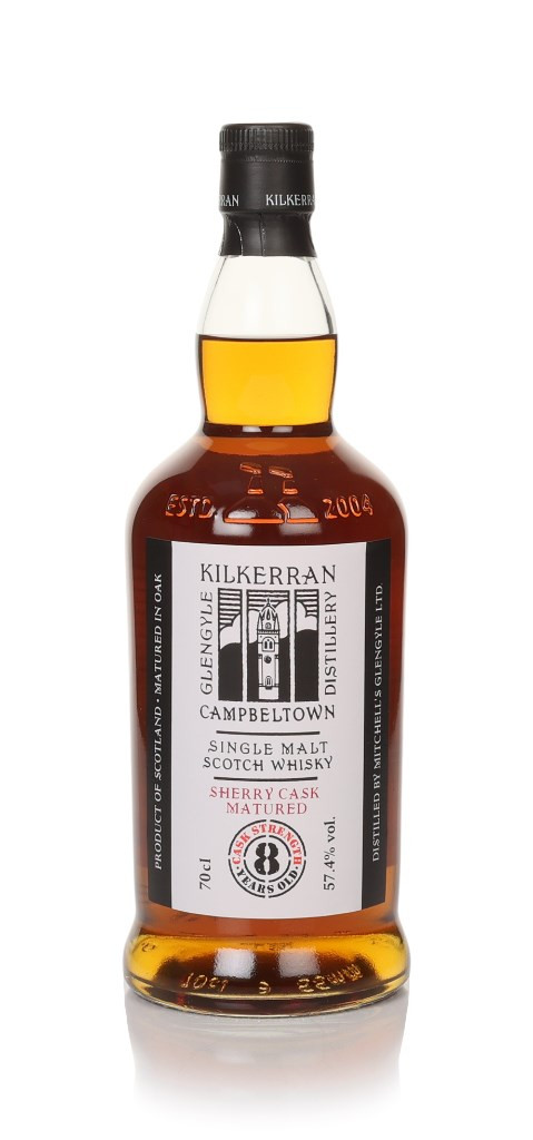 Kilkerran 8 Year Old Cask Strength - Sherry Cask Matured (57.4%) 70cl