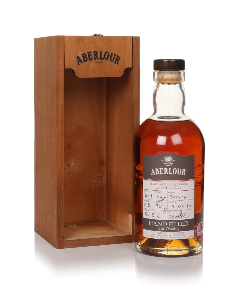 Aberlour 16 Year Old Hand Filled Sherry Cask - Batch A15 70cl