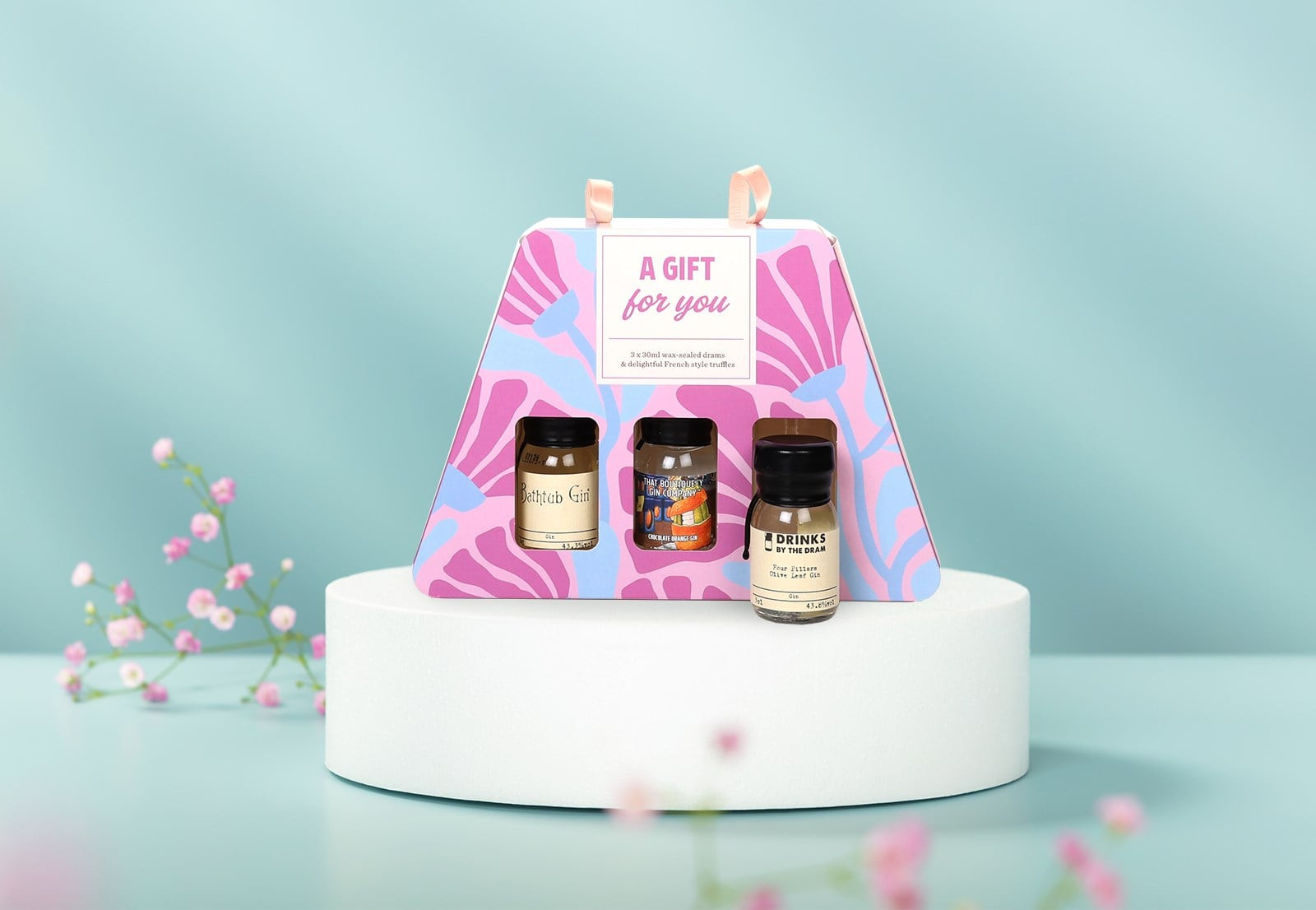 Gin and Truffles Gift Set 9cl