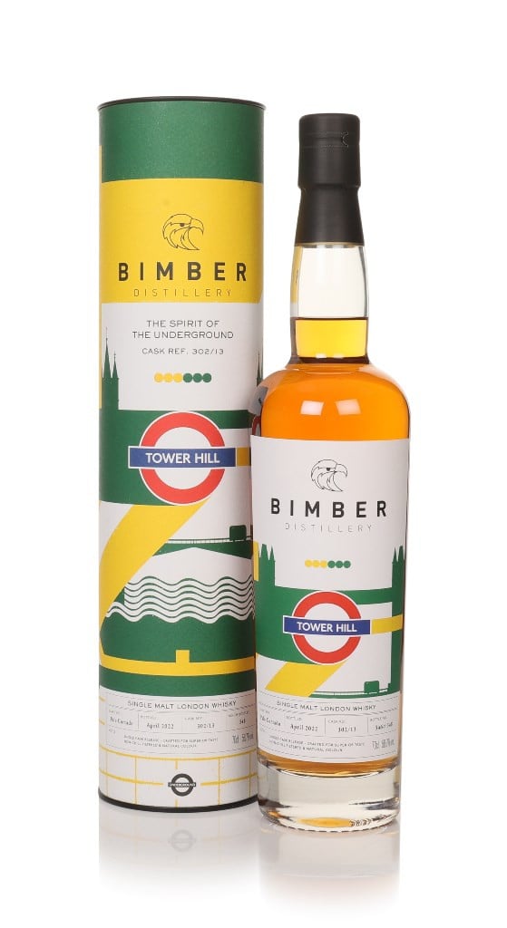 Bimber Spirit of the Underground (cask 302/13) - Tower Hill 70cl