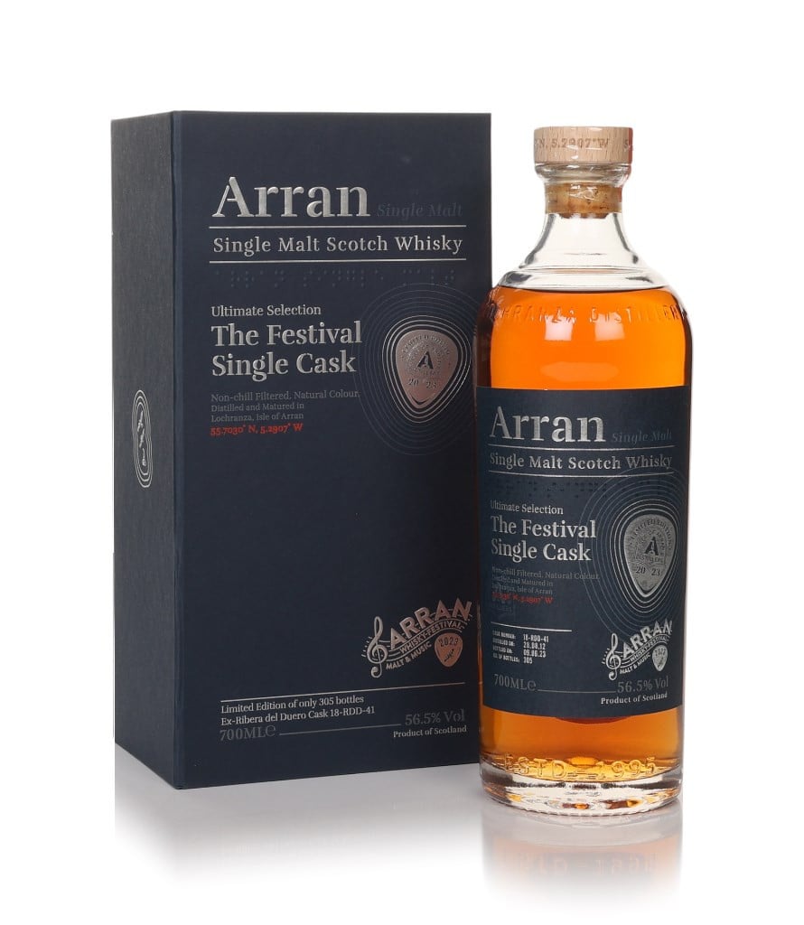 Arran Malt & Music Festival 2023 - 10 Year Old 2012 (cask 18-RDD-41) 70cl