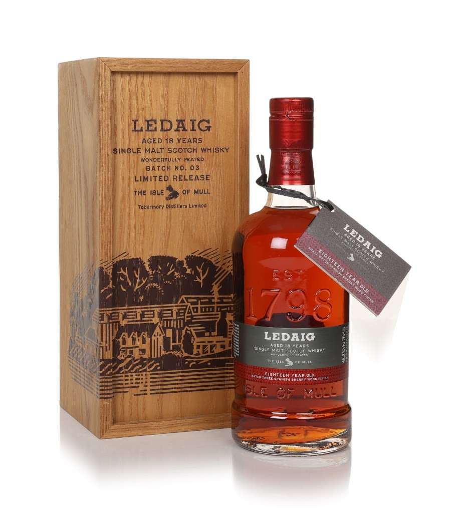 Ledaig 18 Year Old Sherry Cask Finish Batch #3 70cl