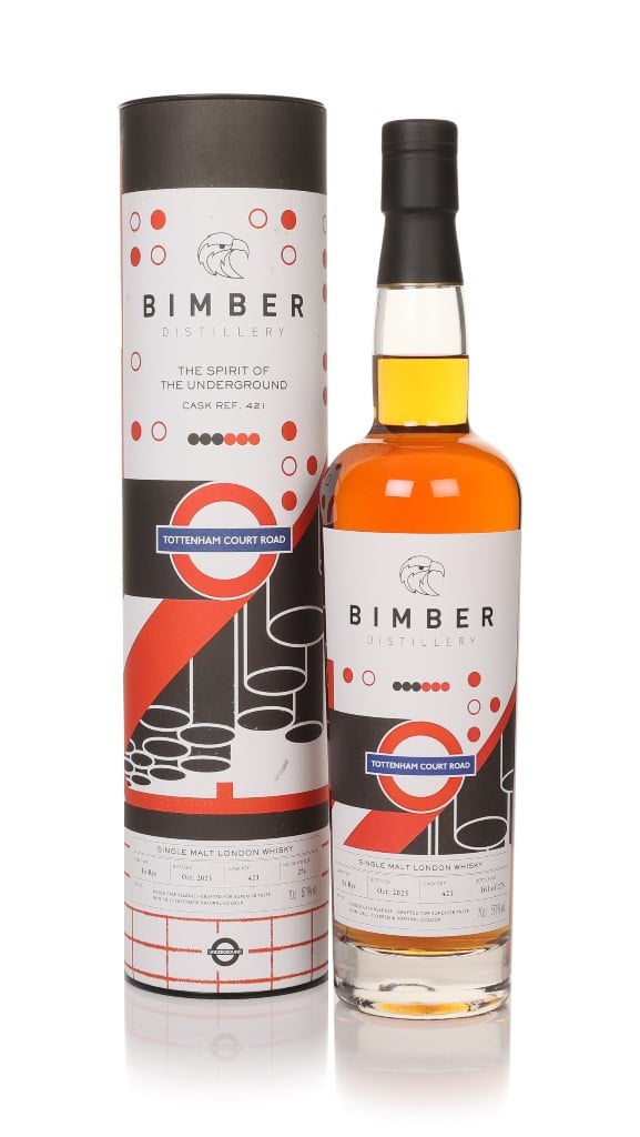 Bimber Spirit of the Underground (cask 421) - Tottenham Court Road 70cl