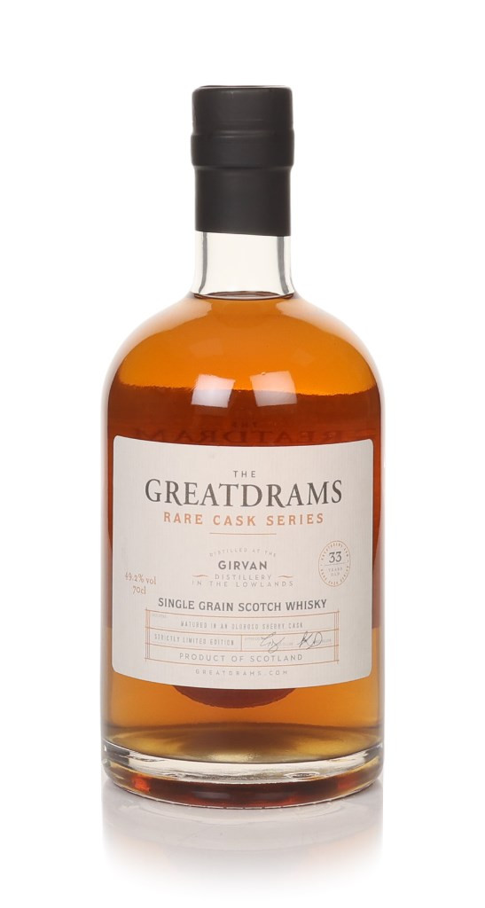 Girvan 33 Year Old - Rare Cask Series (GreatDrams) 70cl