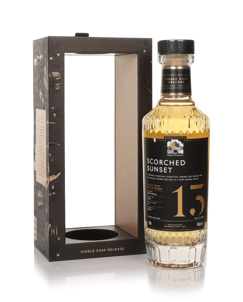 Scorched Sunset 13 Year Old 2010 - Wemyss Malts (North British) 70cl