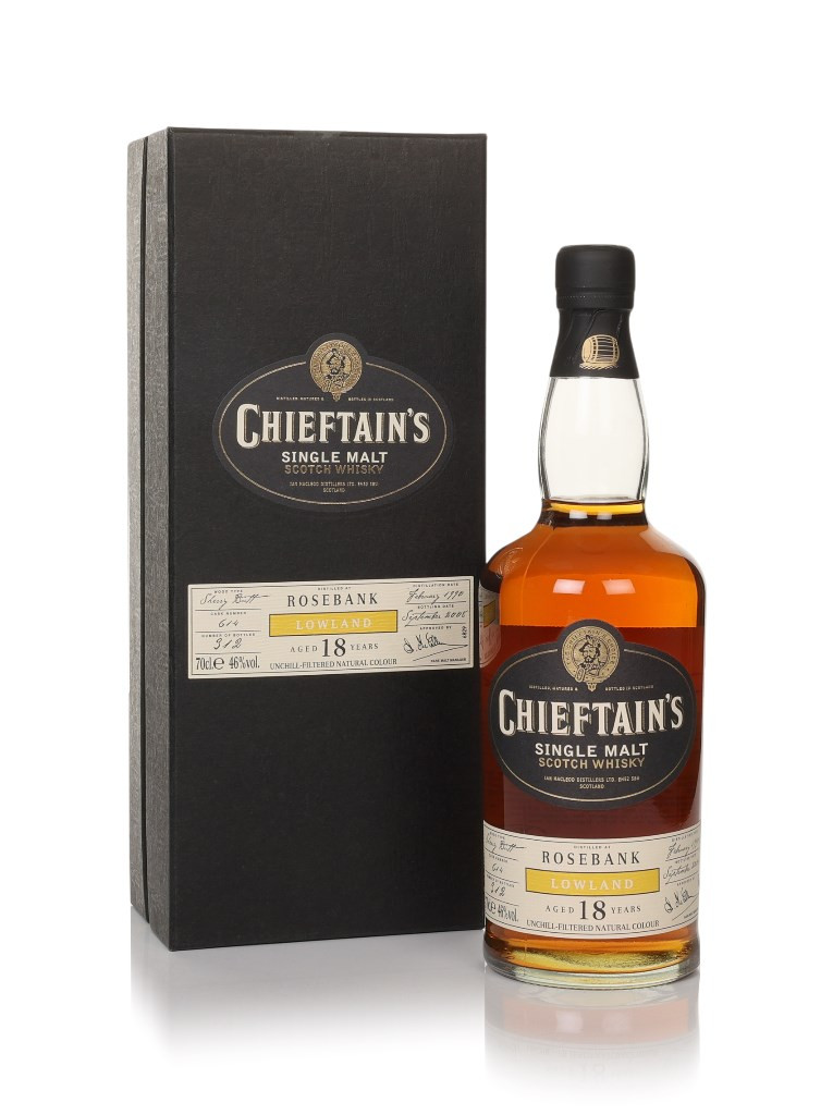 Rosebank 18 Year Old 1990 (cask 614) - Chieftain's (Ian MacLeod) 70cl