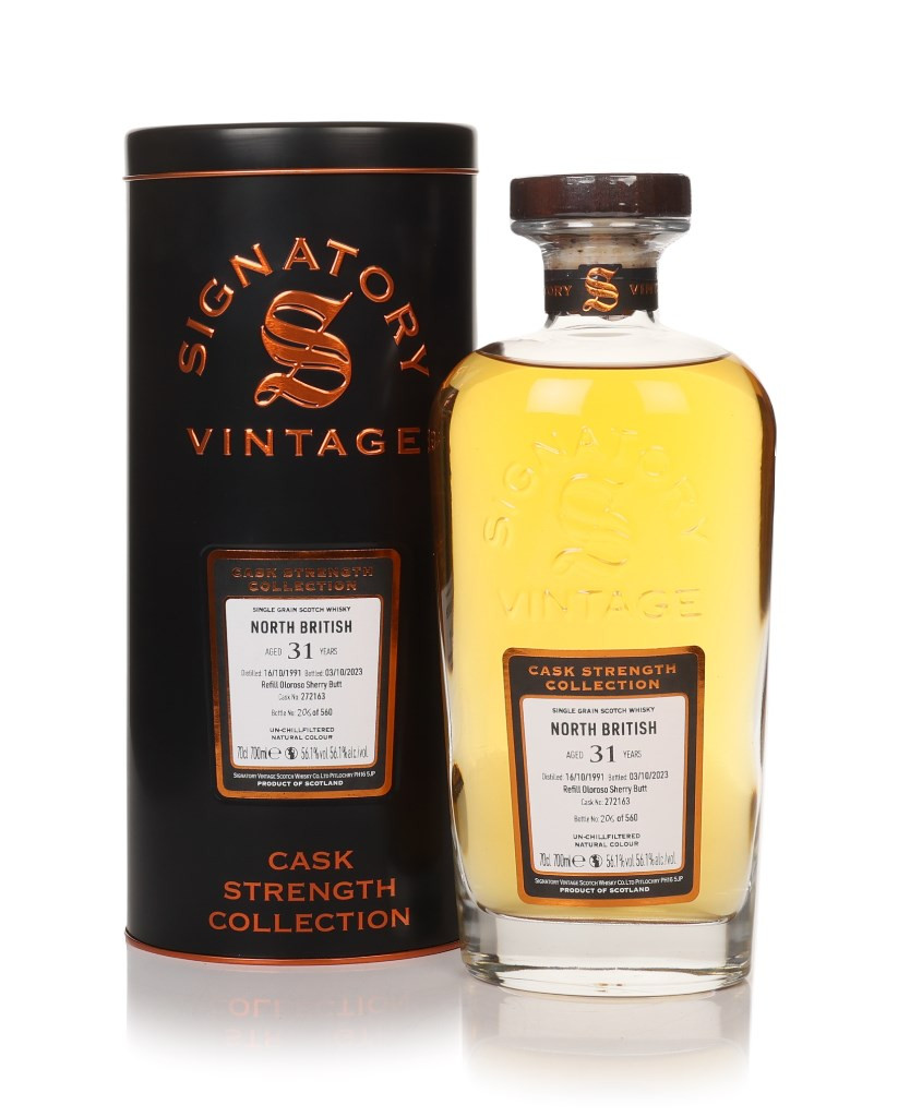 North British 31 Year Old 1991 (cask 272163) - Cask Strength Collection (Signatory) 70cl