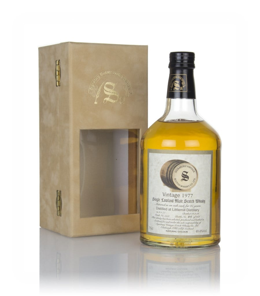 Littlemill 25 Year Old 1977 (cask 1152) - Signatory 70cl