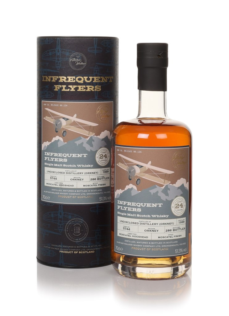 Undisclosed Orkney 24 Year Old 1999 (cask 5744) - Infrequent Flyers (Alistair Walker) 70cl